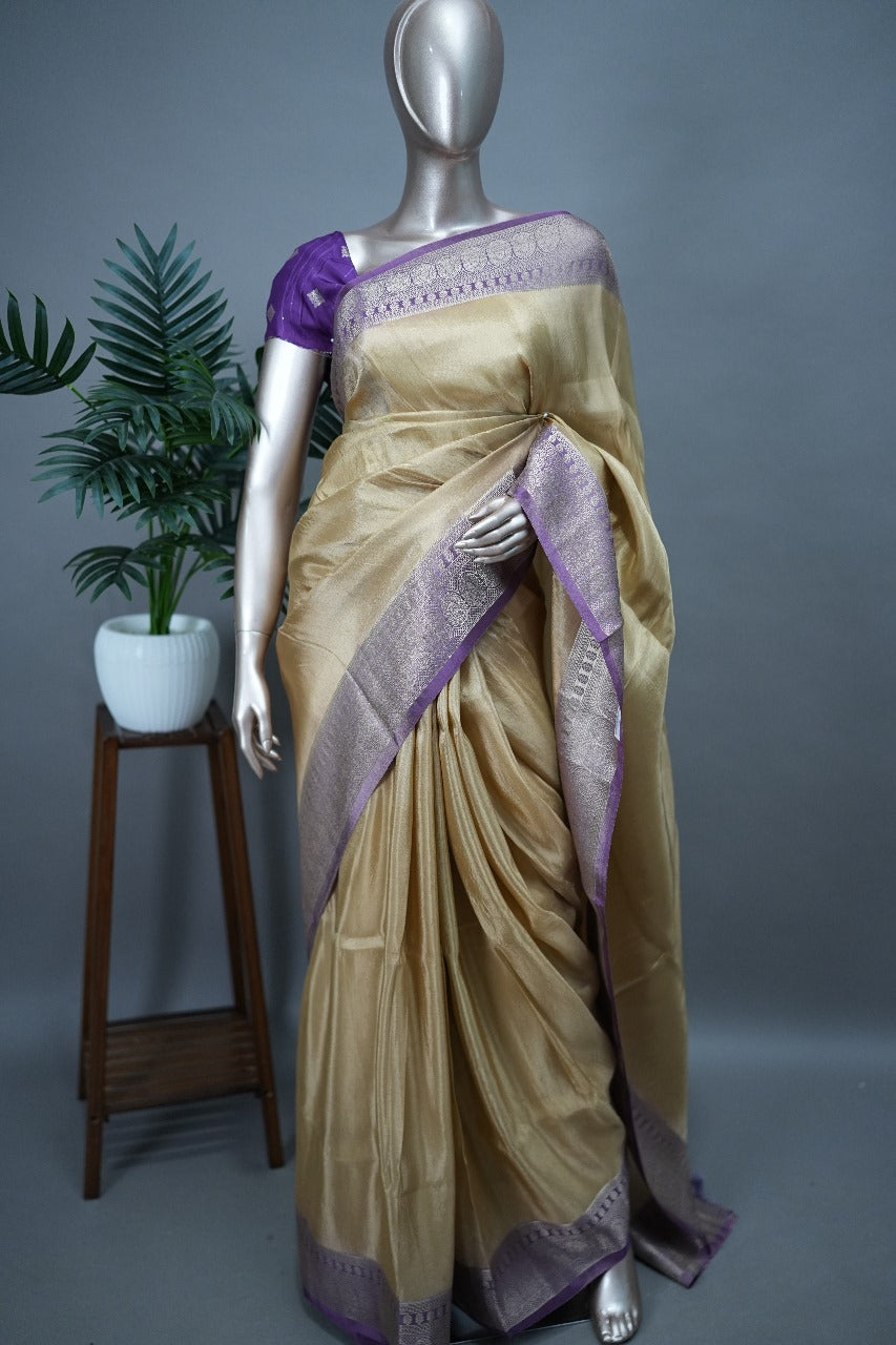 Tissue Mix Saree TSA1688