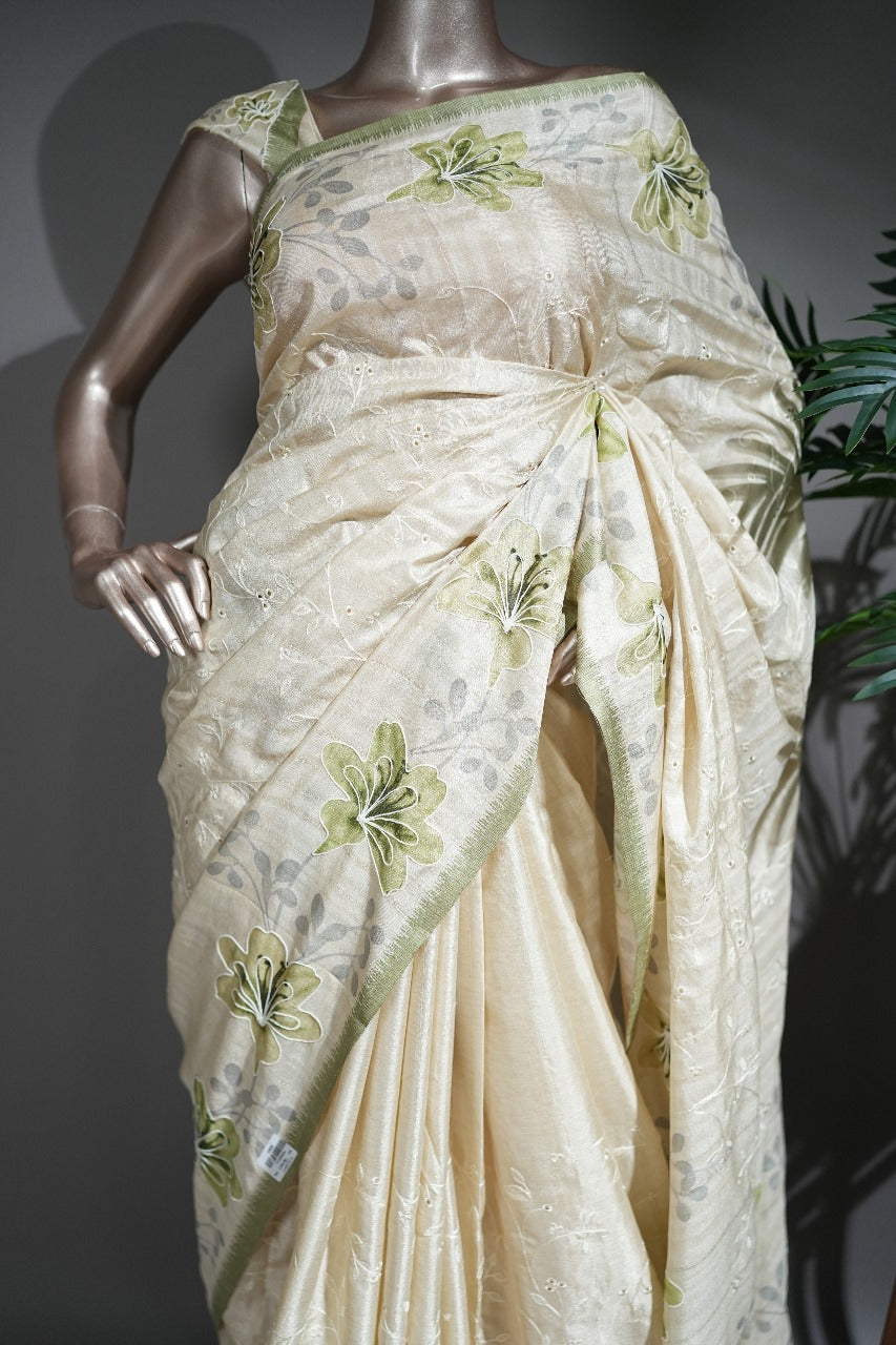 Art Tussar Saree TSA1695