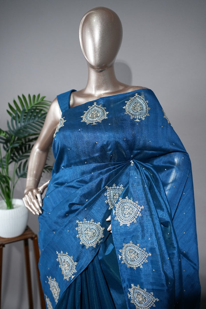 Semi Silk Saree  TSA1703