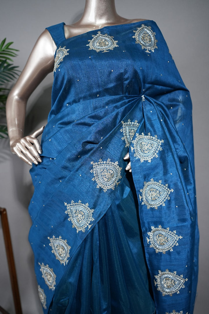 Semi Silk Saree  TSA1703