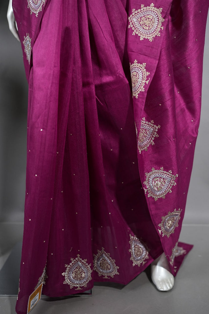 Semi Silk Saree  TSA1703