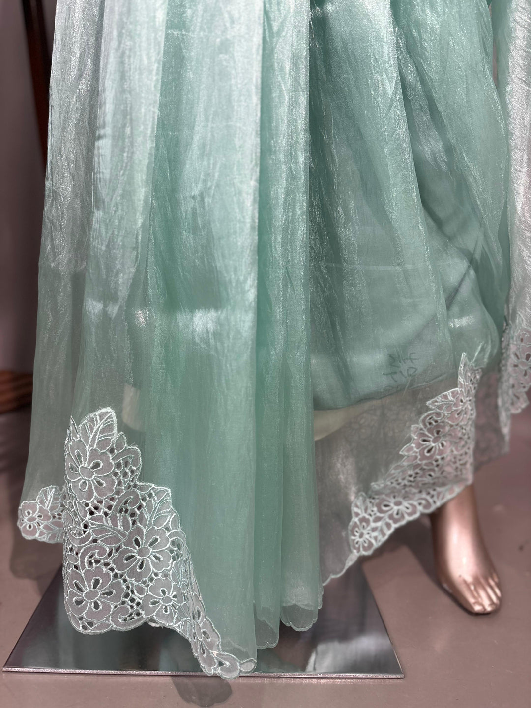 Glass Organza Saree TSA1711