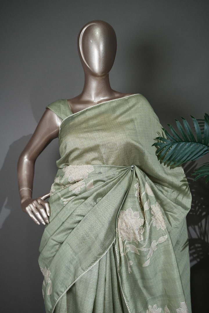 Semi Silk Saree TSA1729