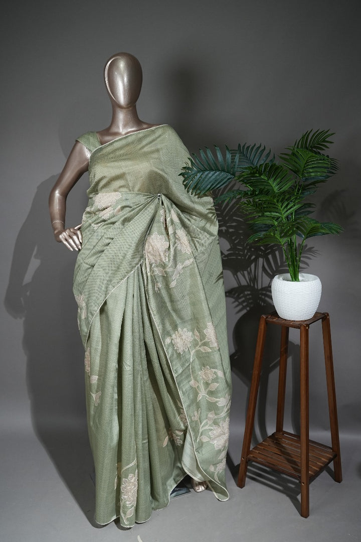 Semi Silk Saree TSA1729