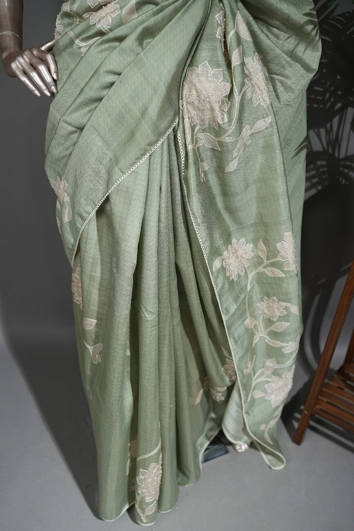 Semi Silk Saree TSA1729