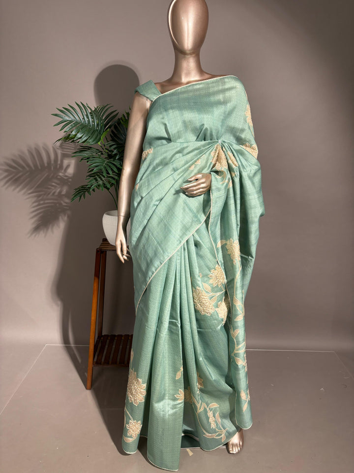 Semi Silk Saree TSA1729