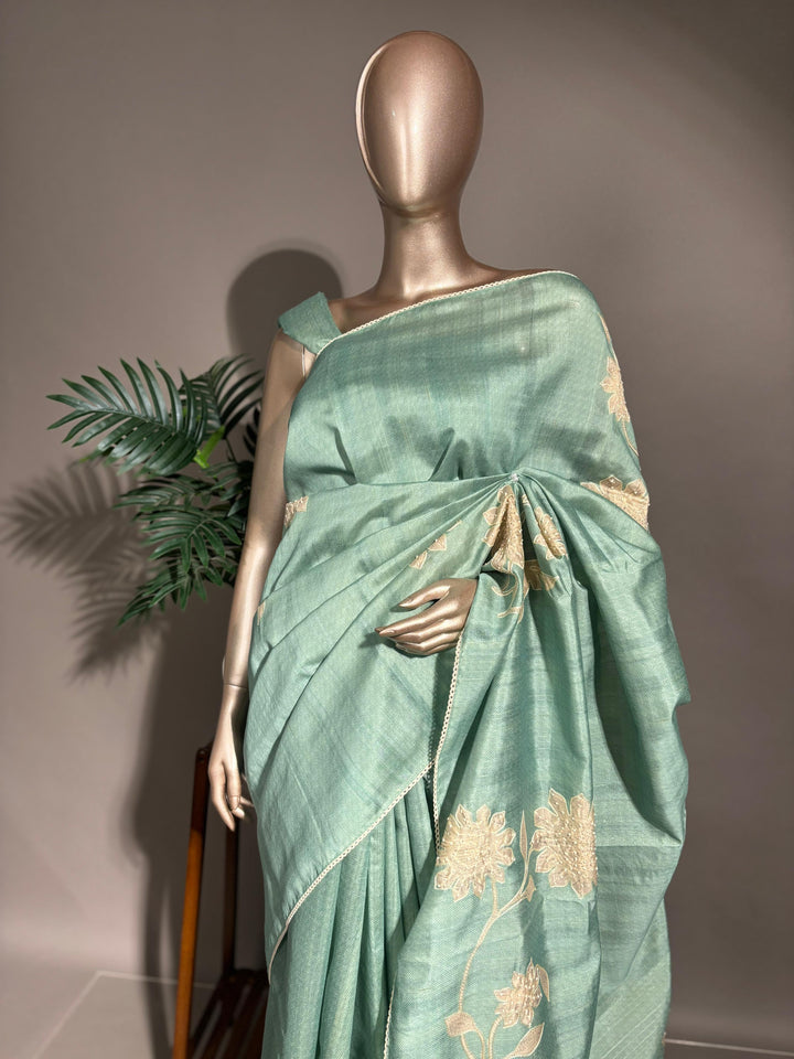 Semi Silk Saree TSA1729