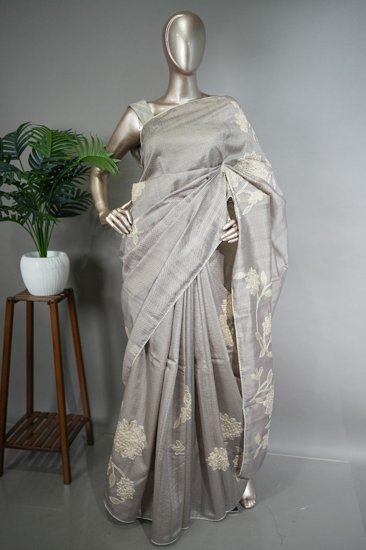 Semi Silk Saree TSA1729