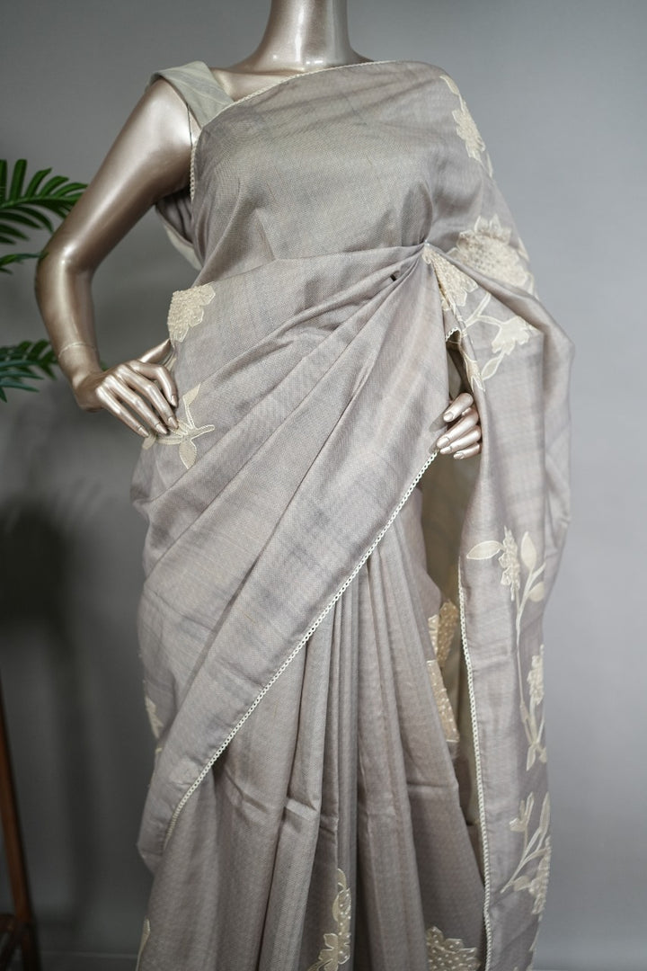 Semi Silk Saree TSA1729