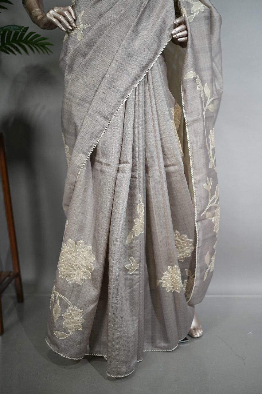 Semi Silk Saree TSA1729