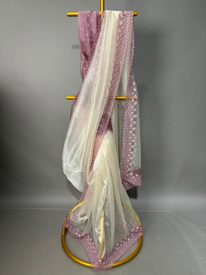 Organza Saree TSA1740