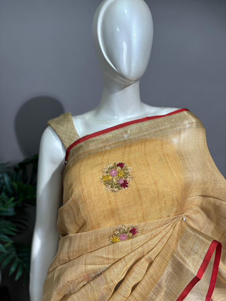 Tissue Mix Saree TSA1748