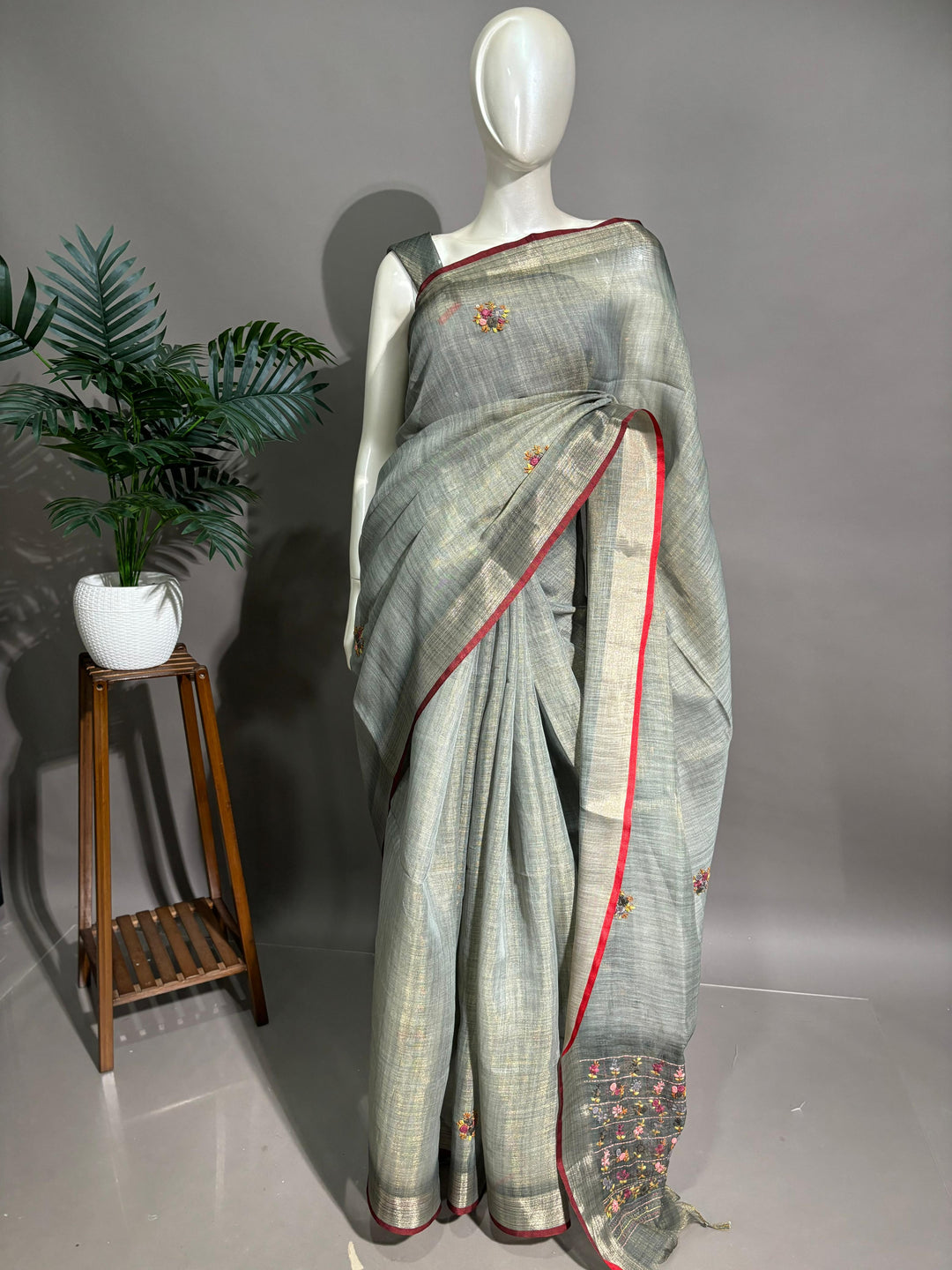 Tissue Mix Saree TSA1748