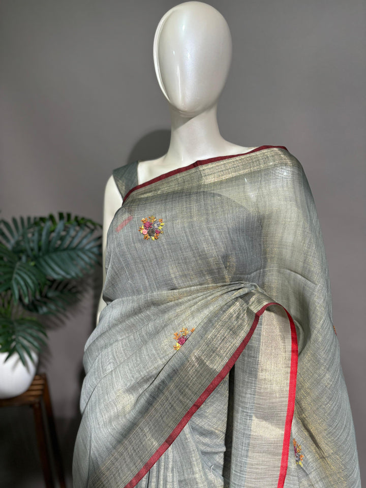 Tissue Mix Saree TSA1748