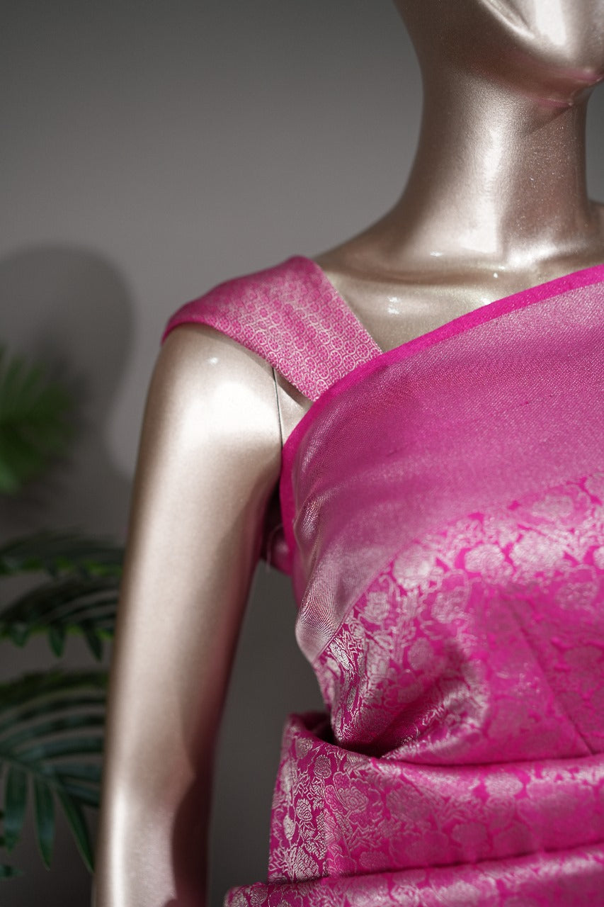 Semi Silk Saree  TSA1771