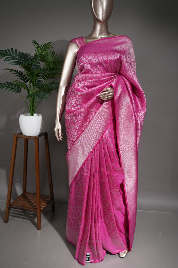 Semi Silk Saree  TSA1771