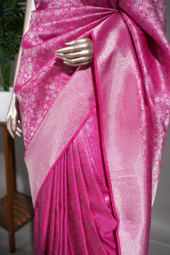 Semi Silk Saree  TSA1771