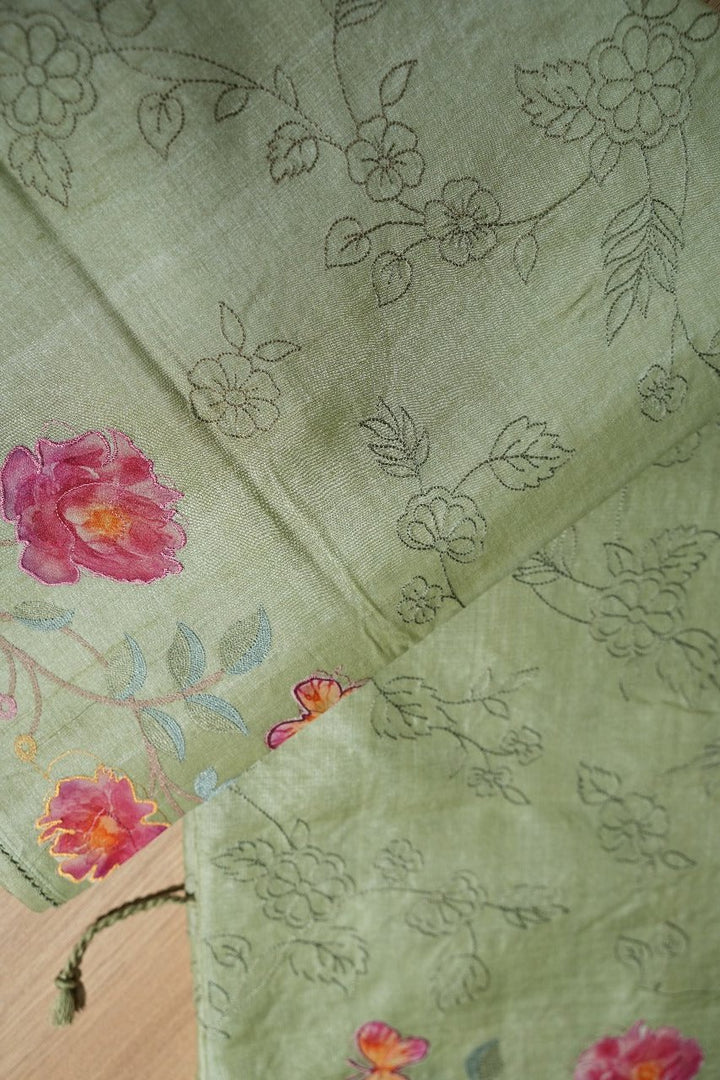 Tussar Silk Saree TSA1793