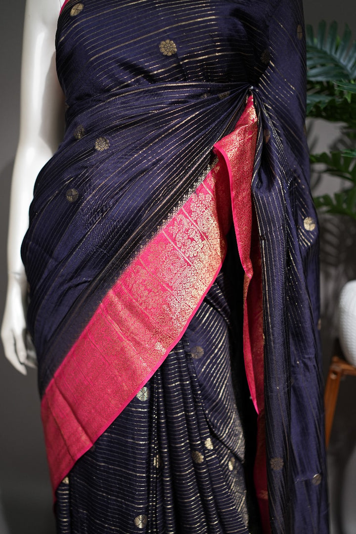 Semi Silk Saree TSA1797