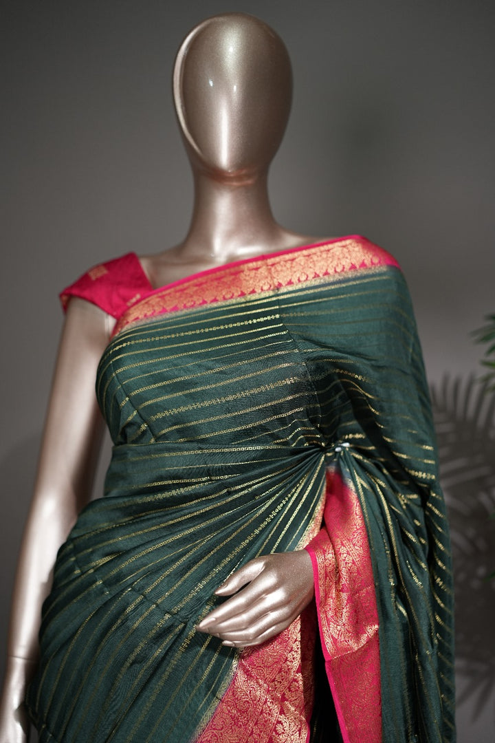 Semi Silk Saree TSA1797