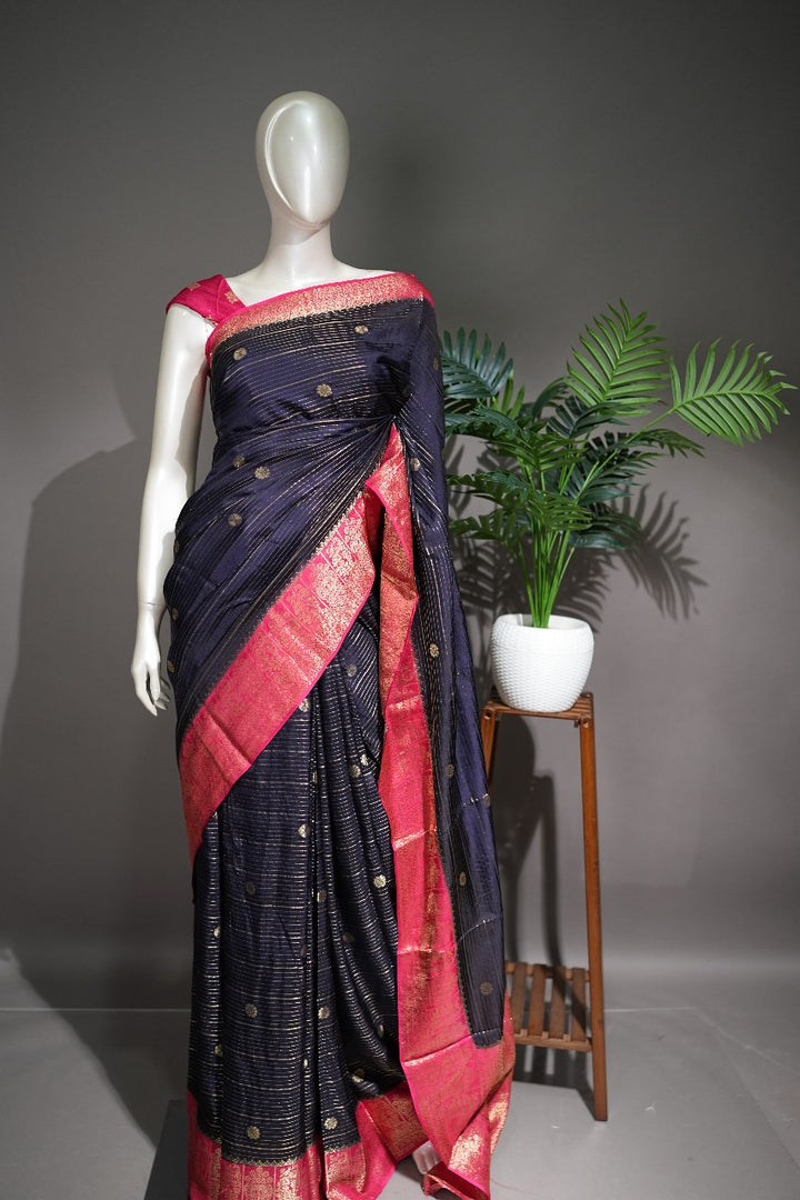 Semi Silk Saree TSA1797