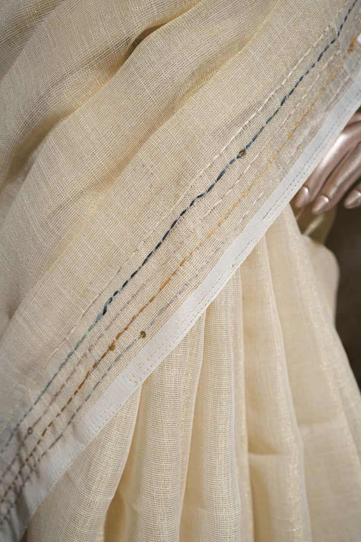 Linen Tissue Saree TSA1810