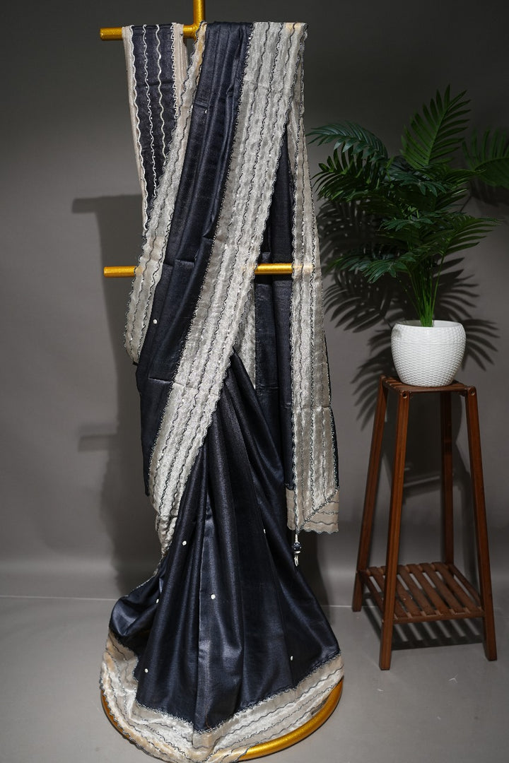 Tussar Silk Saree TSA1808