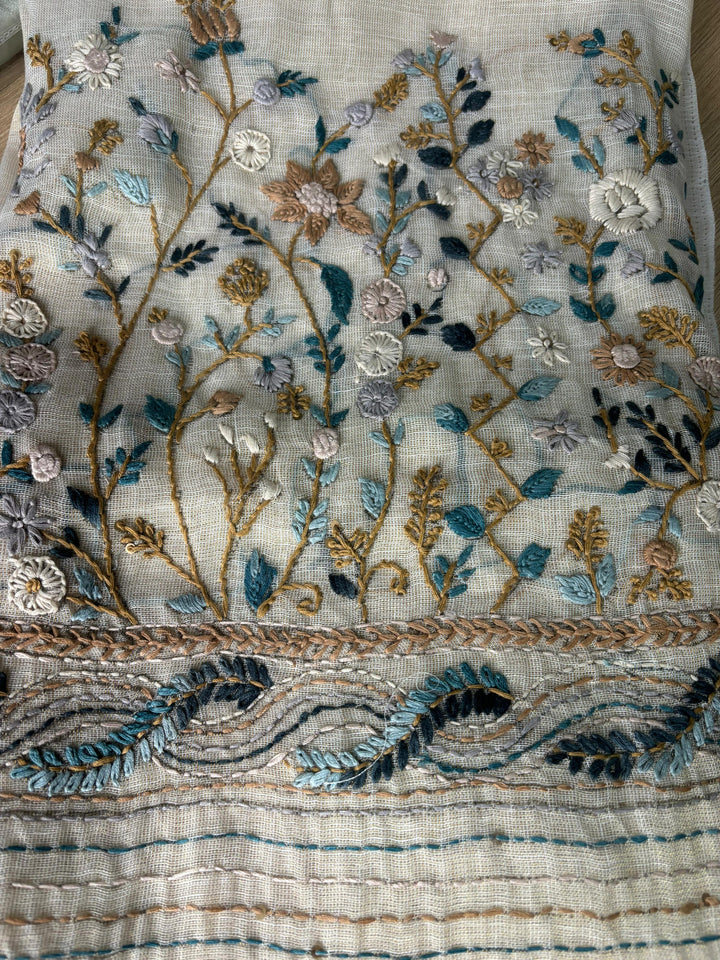 Linen Tissue Saree TSA1810