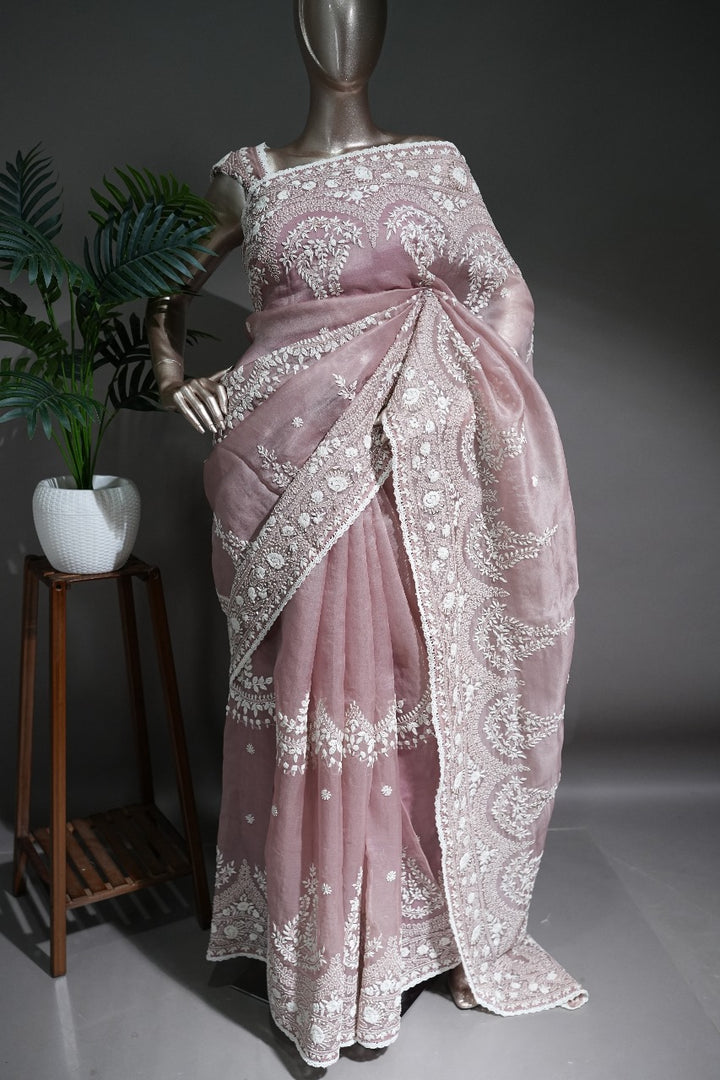 Organza Saree TSA1832