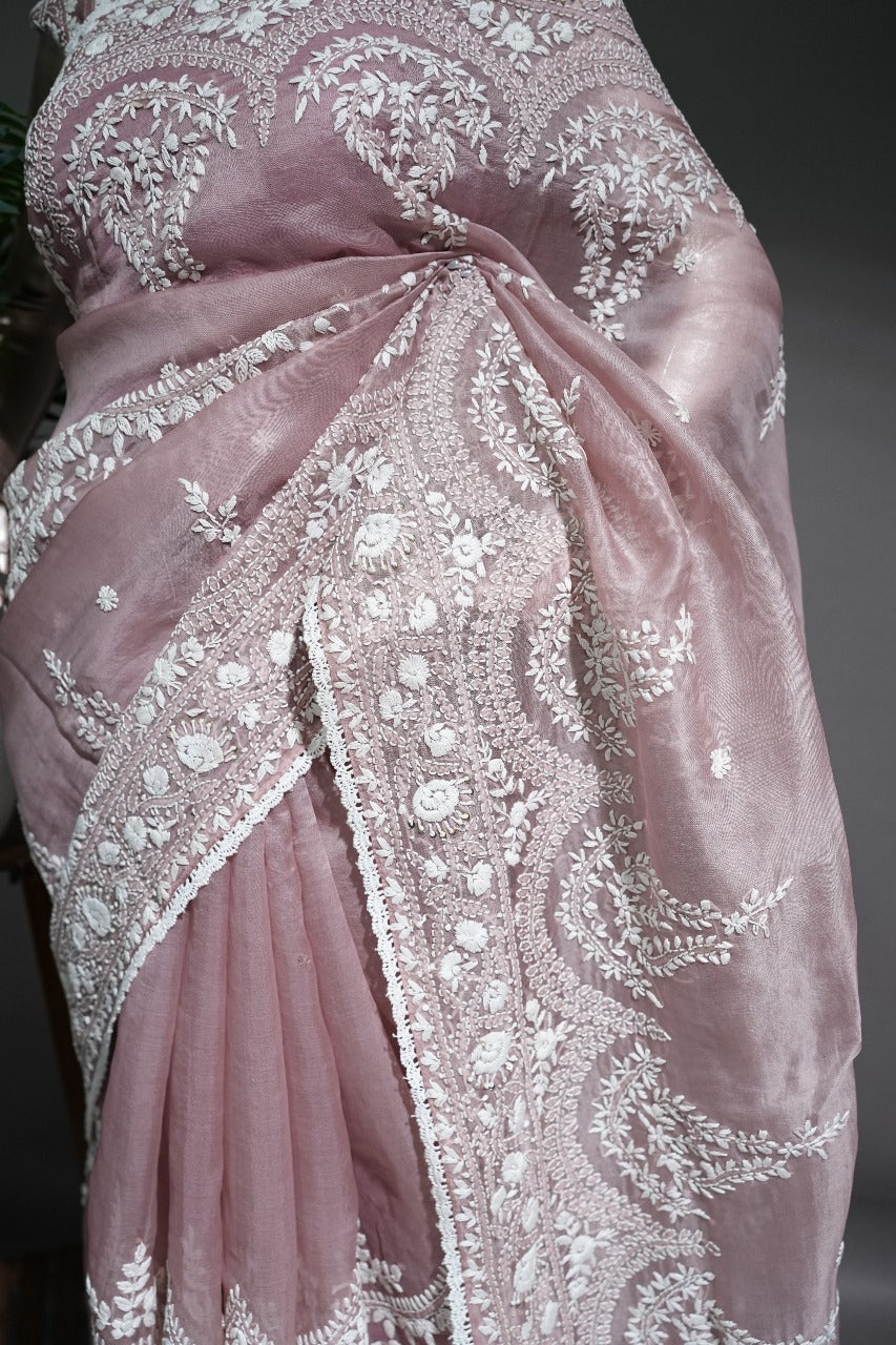 Organza Saree TSA1832