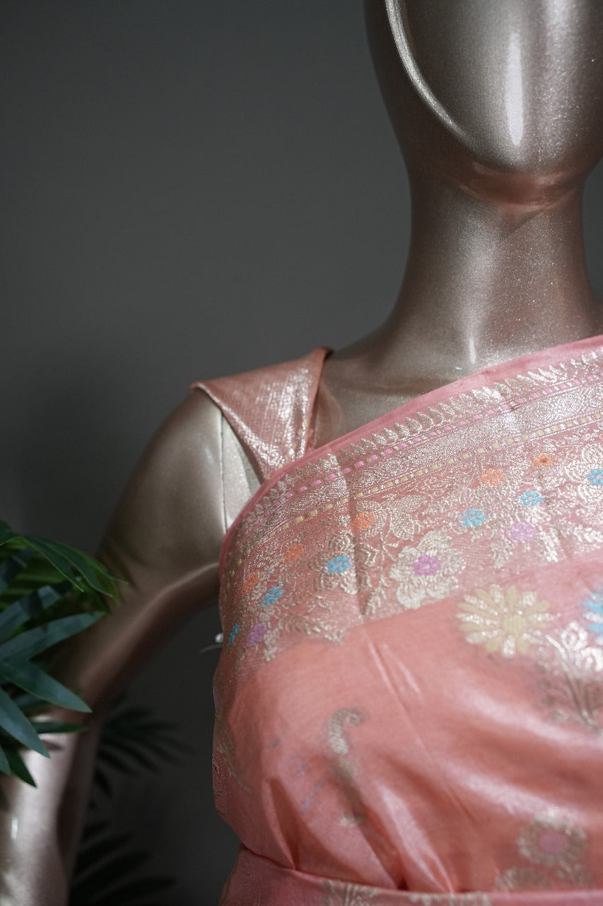 Tussar Silk Saree TSA1843