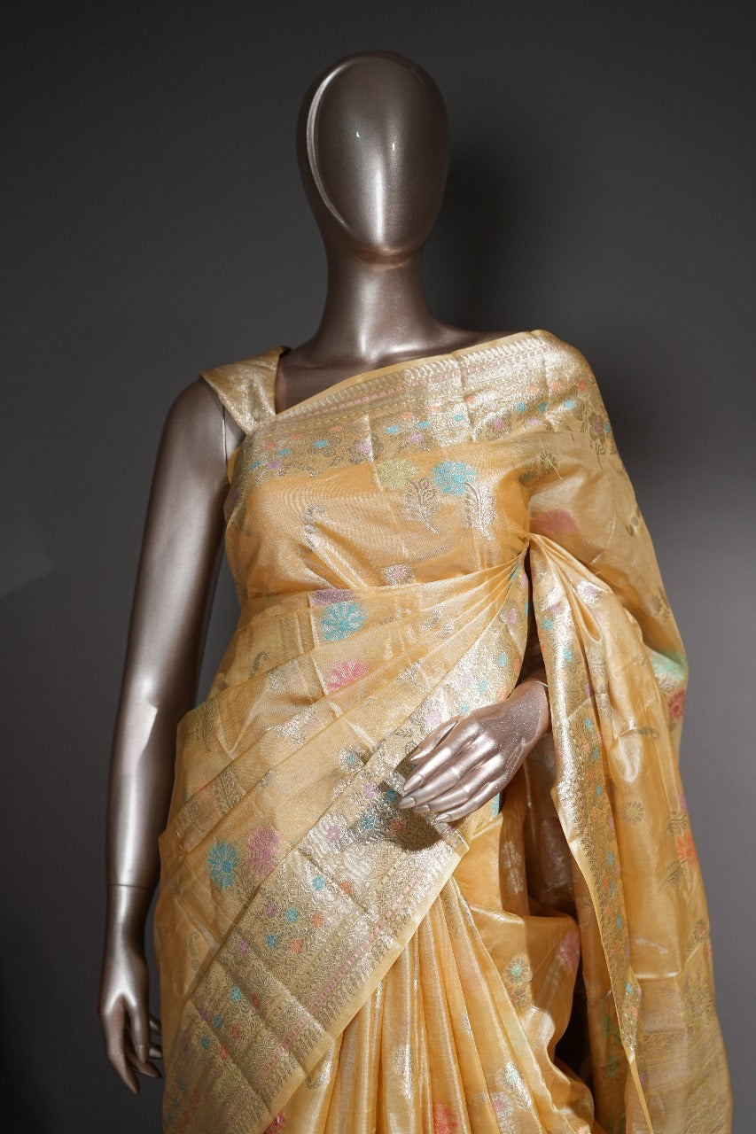 Tussar Silk Saree TSA1843