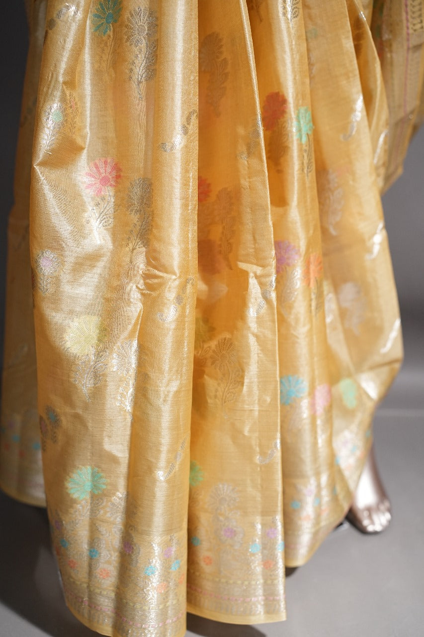 Tussar Silk Saree TSA1843