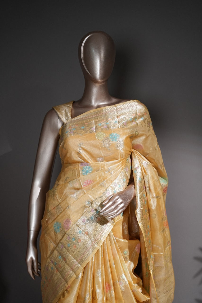 Tussar Silk Saree TSA1843