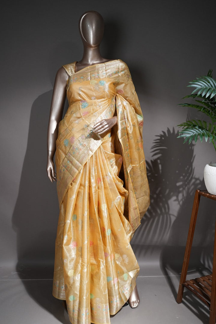 Tussar Silk Saree TSA1843