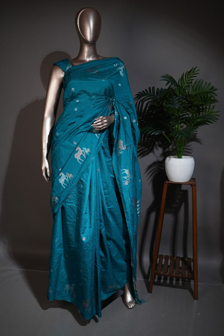 Semi Silk Saree TSA1849