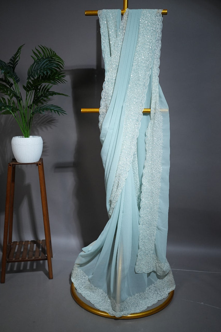 Georgette Saree TSA214