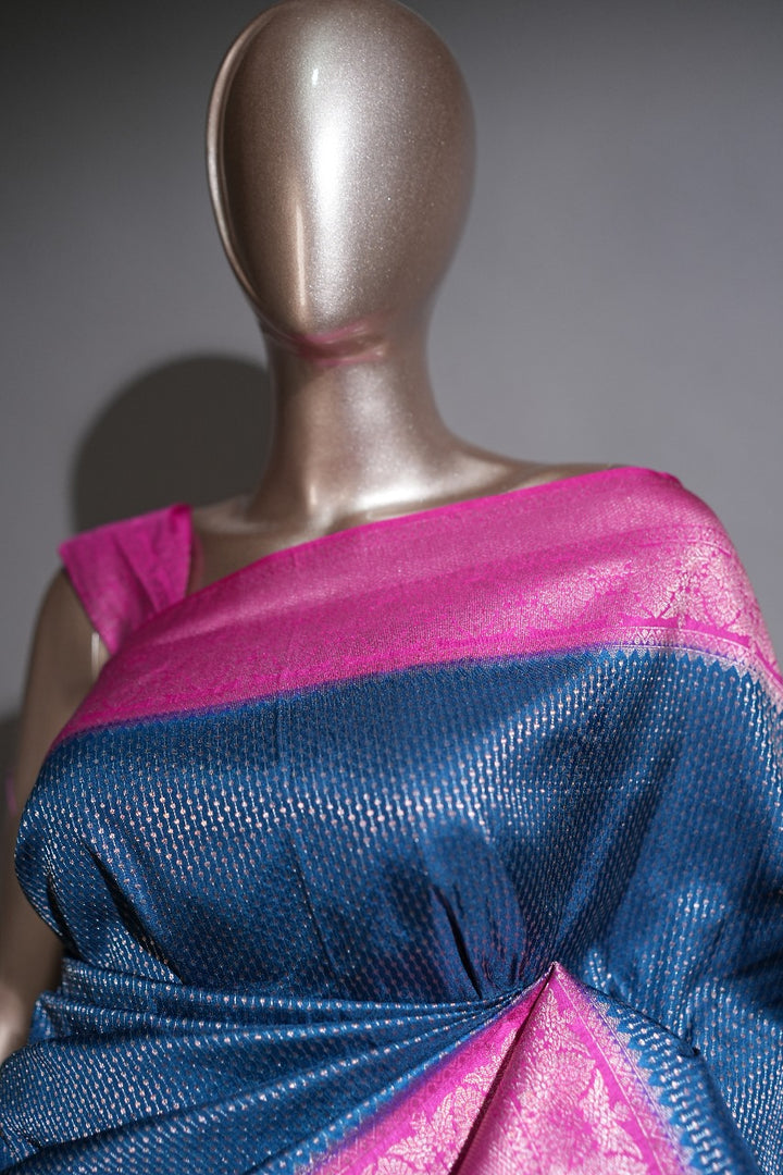 Semi Silk Saree TSA1856