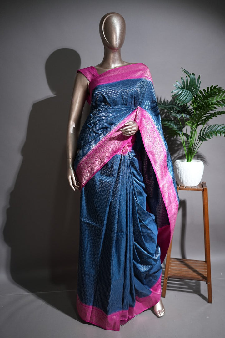 Semi Silk Saree TSA1856