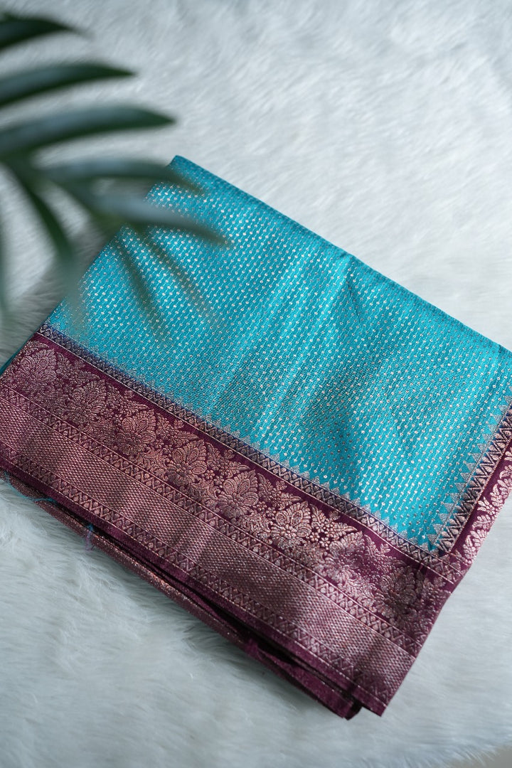 Semi Silk Saree TSA1856