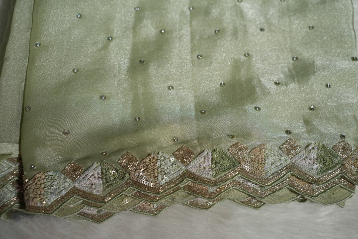 Tissue Mix Crepe Saree TSA1866