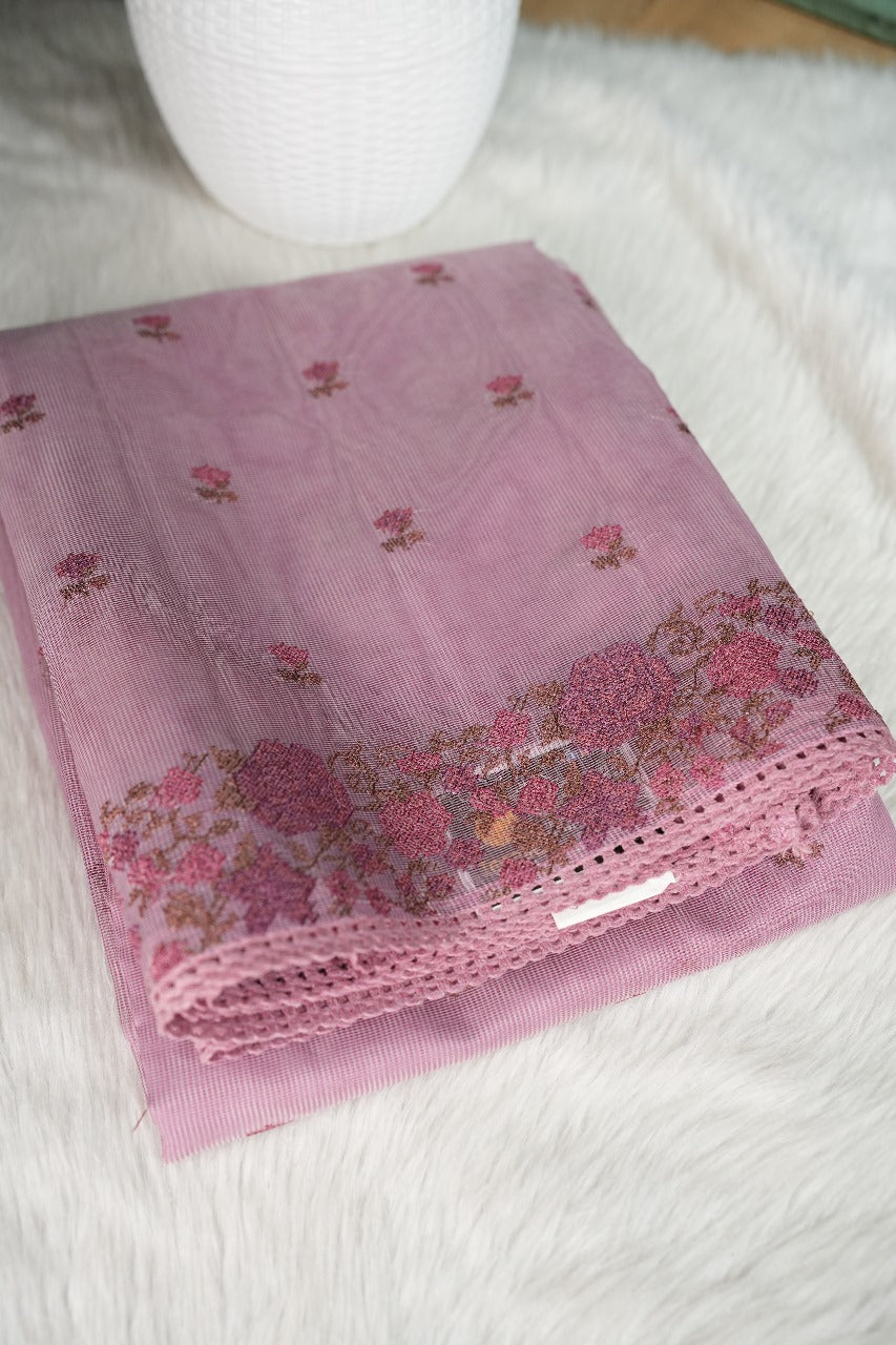 Tissue  Linen Saree TSA1950