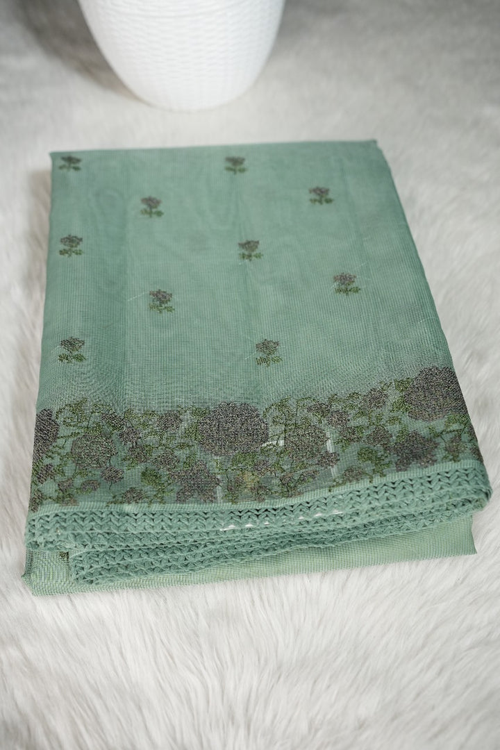 Tissue  Linen Saree TSA1950