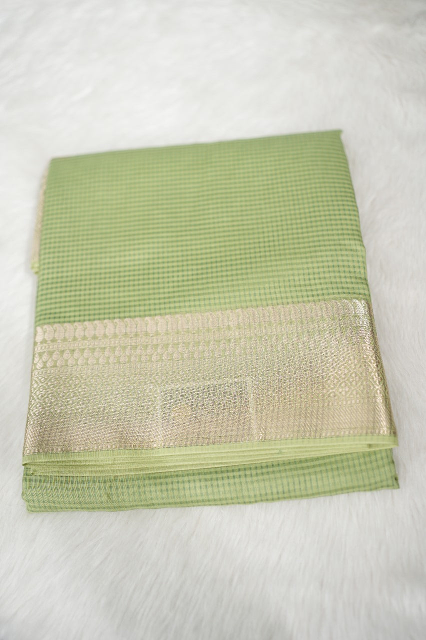 Kora Chanderi Silk Saree TSA1966