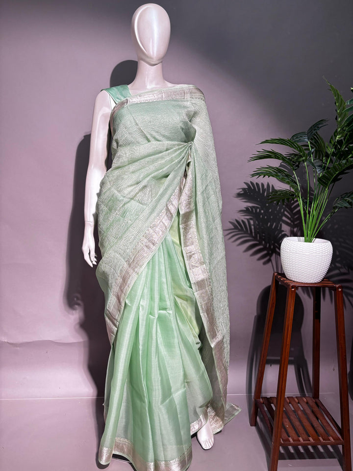 Organza Saree TSA2007