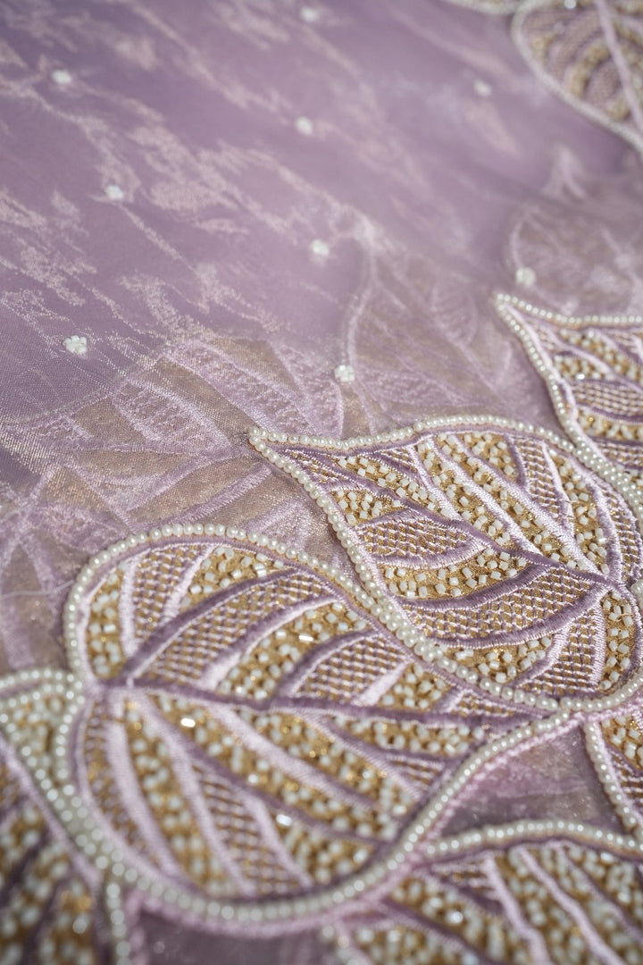 Glass Organza Saree TSA2092