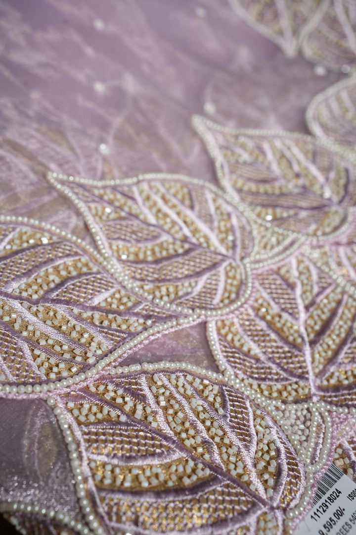 Glass Organza Saree TSA2092