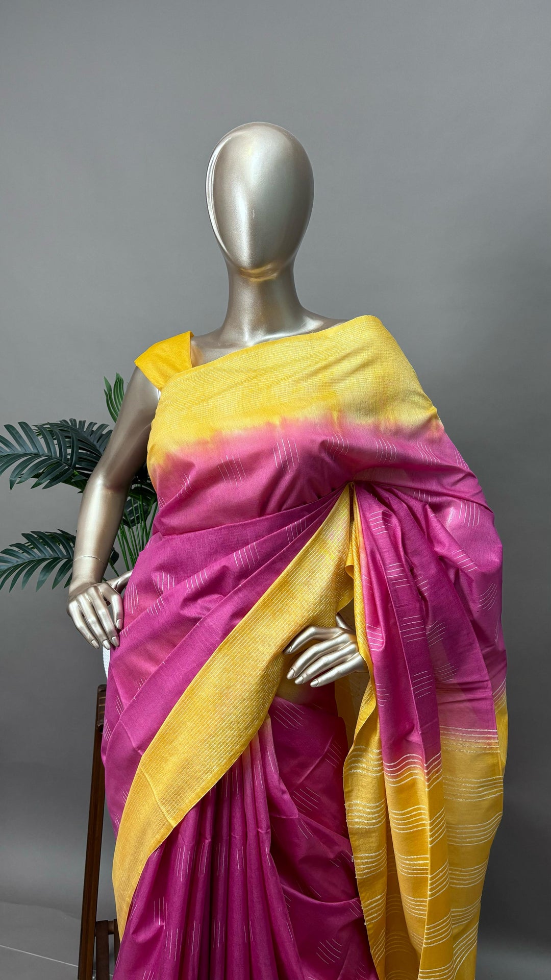 Semi Tussar Saree TSA2134