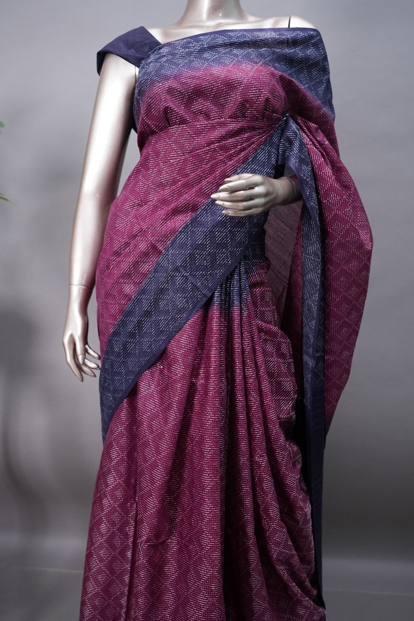 Semi-Tussar Saree TSA2210