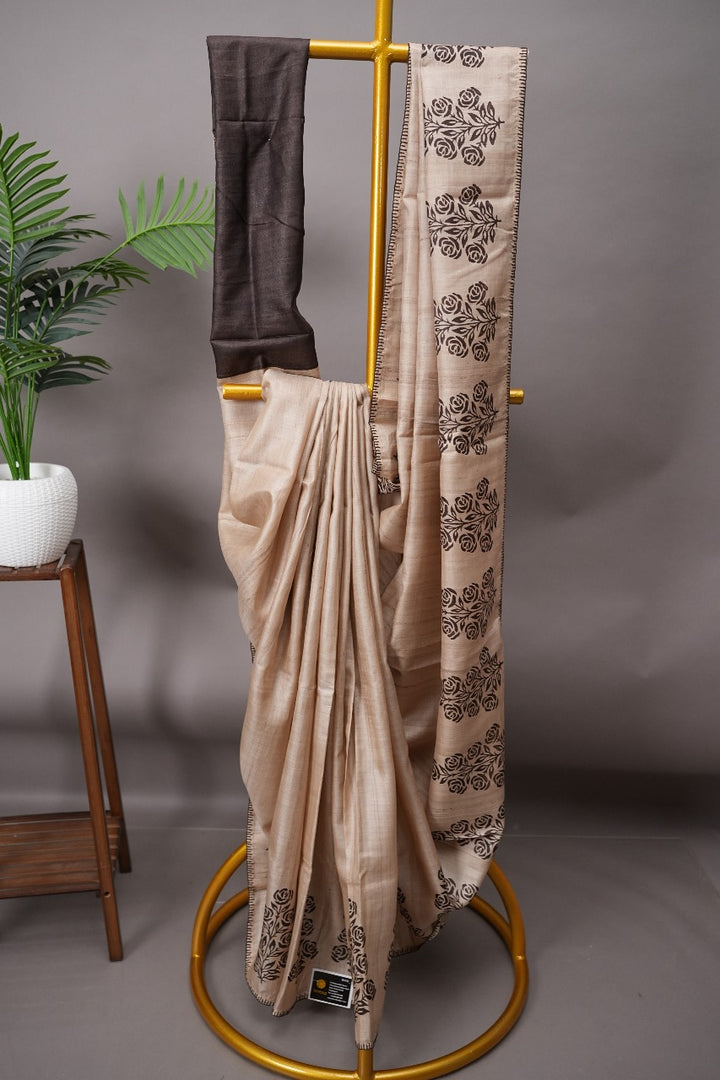 Pure Desi Tussar Saree TSA2279